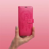 OEM MEZZO kinyitható tok Xiaomi Redmi Note 14 5G - élénk rózsaszín "álomfogó"