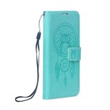 OEM MEZZO könyvtok iPhone 16 Plus - zöld álomfogó