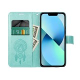 OEM MEZZO könyvtok Samsung Galaxy A16 5G - álomfogó zöld