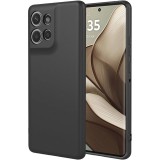 OEM Motorola Edge 50 Neo 5G / Edge 60 Neo 5G szilikon tok, hátlaptok, telefon tok, matt, fekete