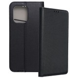 OEM Motorola Edge 50 Neo 5G könyvtok, fliptok, telefon tok, bankkártyatartós, mágneszáras, fekete, Smart Case book