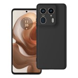 OEM Motorola Edge 50 Ultra 5G szilikon tok, hátlaptok, telefon tok, matt, fekete