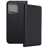 OEM Motorola Edge 70 5G könyvtok, fliptok, telefon tok, bankkártyatartós, mágneszáras, fekete, Smart Case book