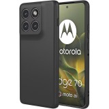 OEM Motorola Edge 70 5G szilikon tok, telefon tok, hátlaptok, matt, fekete, Matt case
