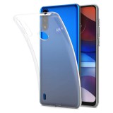 OEM Motorola Moto E7 Power / E7i Power szilikon tok, hátlaptok, telefon tok, vékony, átlátszó, 0.5mm