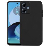 OEM Motorola Moto G14 szilikon tok, hátlaptok, telefon tok, matt, fekete