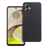 OEM Motorola Moto G14 szilikon tok, telefon tok, hátlaptok, matt, fekete, Matt case