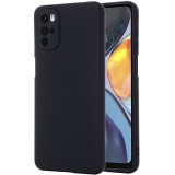 OEM Motorola Moto G22 szilikon tok, hátlaptok, telefon tok, matt, fekete