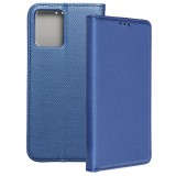 OEM Motorola Moto G34 5G könyvtok, fliptok, telefon tok, mágneszáras, bankkártyatartós, sötétkék