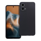 OEM Motorola Moto G34 5G szilikon tok, telefon tok, hátlaptok, matt, fekete, Matt case