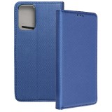 OEM Motorola Moto G35 5G könyvtok, fliptok, telefon tok, bankkártyatartós, mágneszáras, sötétkék, Smart Case book