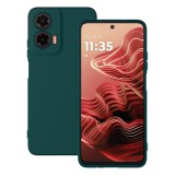 OEM Motorola Moto G35 5G szilikon tok, hátlaptok, telefon tok, matt, zöld