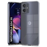OEM Motorola Moto G54 5G Power Edition szilikon tok, hátlaptok, telefon tok, vastag, átlátszó, kamera védelemmel, 2mm