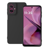 OEM Motorola Moto G55 5G szilikon tok, hátlaptok, telefon tok, matt, fekete