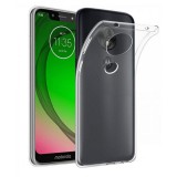 OEM Motorola Moto G6 PLAY szilikon tok, hátlaptok, telefon tok, vékony, átlátszó, 0.5mm