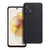 OEM Motorola Moto G73 5G szilikon tok, telefon tok, hátlaptok, matt, fekete, Matt case