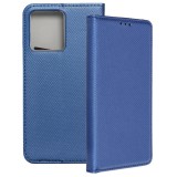 OEM Motorola Moto G84 5G könyvtok, fliptok, telefon tok, bankkártyatartós, mágneszáras, sötétkék, Smart Case book