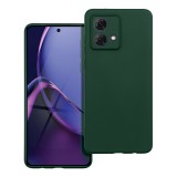 OEM Motorola Moto G84 5G szilikon tok, hátlaptok, telefon tok, matt, zöld