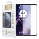 OEM Motorola Moto G84 5G üvegfólia, tempered glass, előlapi, 10D, edzett, hajlított, fekete kerettel