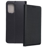 OEM Motorola Moto G85 5G könyvtok, fliptok, telefon tok, bankkártyatartós, mágneszáras, fekete, Smart Case book