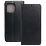 OEM Motorola Moto G86 5G könyvtok, fliptok, telefon tok, mágneszáras, bankkártyatartós, fekete, Smart Magnetic