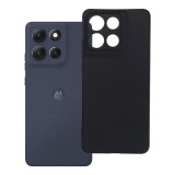 OEM Motorola Moto G86 5G szilikon tok, telefon tok, hátlaptok, matt, fekete, Matt case