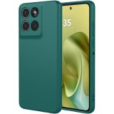 OEM Motorola Moto G86 Power 5G szilikon tok, hátlaptok, telefon tok, matt, zöld