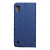 OEM okos kihajtható tok for Samsung Galaxy A10 sötétkék telefontok