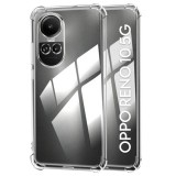 OEM Oppo Reno 10 5G szilikon tok, hátlaptok, telefon tok, erősített sarkokkal, átlátszó, Anti Shock, 1.5mm