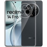 OEM Realme 14 Pro 5G szilikon tok, hátlaptok, telefon tok, vastag, átlátszó, kamera védelemmel, 2mm, Clear case