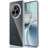 OEM Realme 14 Pro 5G szilikon tok, hátlaptok, telefon tok, vékony, átlátszó, kamera védelemmel, 0.5mm