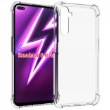 OEM Realme 6 Pro szilikon tok, hátlaptok, telefon tok, erősített sarkokkal, átlátszó, Anti Shock, 0.5mm