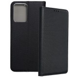 OEM Realme 9 5G könyvtok, fliptok, telefon tok, bankkártyatartós, mágneszáras, fekete, Smart Case book