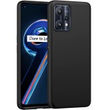 OEM Realme 9 Pro 5G szilikon tok, telefon tok, hátlaptok, matt, fekete, Matt case