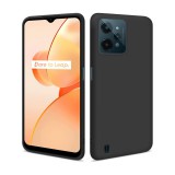 OEM Realme C31 szilikon tok, hátlaptok, telefon tok, matt, fekete