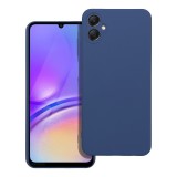OEM Samsung Galaxy A05 szilikon tok, hátlaptok, telefon tok, velúr belsővel, matt, kék, Silicone
