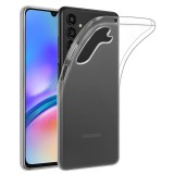 OEM Samsung Galaxy A05s szilikon tok, hátlaptok, telefon tok, ultravékony, átlátszó, 0.5mm