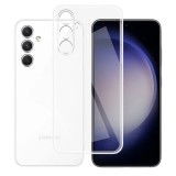 OEM Samsung Galaxy A05s szilikon tok, hátlaptok, telefon tok, vastag, átlátszó, kamera védelemmel, 2mm