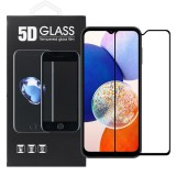 OEM Samsung Galaxy A05s üvegfólia, tempered glass, előlapi, 5D, edzett, hajlított, fekete kerettel