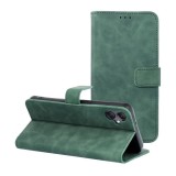 OEM Samsung Galaxy A06 könyvtok, fliptok, telefon tok, bankkártyatartós, mágneszáras, zöld, Tender Book