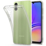 OEM Samsung Galaxy A06 szilikon tok, hátlaptok, telefon tok, vékony, átlátszó, 0.5mm