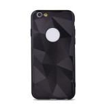 OEM Samsung Galaxy A10 szilikon tok, hátlaptok, telefon tok, matt, fekete, Geometric