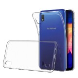 OEM Samsung Galaxy A10 szilikon tok, hátlaptok, telefon tok, vékony, átlátszó, 1mm