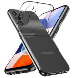 OEM Samsung Galaxy A14 4G / A14 5G szilikon tok, hátlaptok, telefon tok, ultravékony, átlátszó, 0.5mm