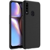 OEM Samsung Galaxy A20s szilikon tok, hátlaptok, telefon tok, matt, fekete