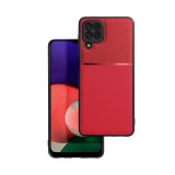 OEM Samsung Galaxy A22 4G hátlap tok, telefon tok, stílusos, prémium, piros, Noble Case