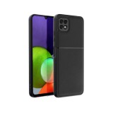 OEM Samsung Galaxy A22 5G hátlap tok, telefon tok, stílusos, prémium, fekete, Noble Case