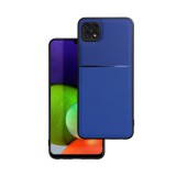 OEM Samsung Galaxy A22 5G hátlap tok, telefon tok, stílusos, prémium, kék, Noble Case