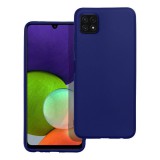 OEM Samsung Galaxy A22 5G szilikon tok, hátlaptok, telefon tok, matt, sötétkék, Soft