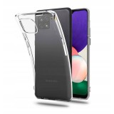 OEM Samsung Galaxy A22 5G szilikon tok, hátlaptok, telefon tok, vékony, átlátszó, 1mm